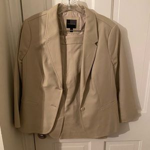 The Limited Khaki colored Suit